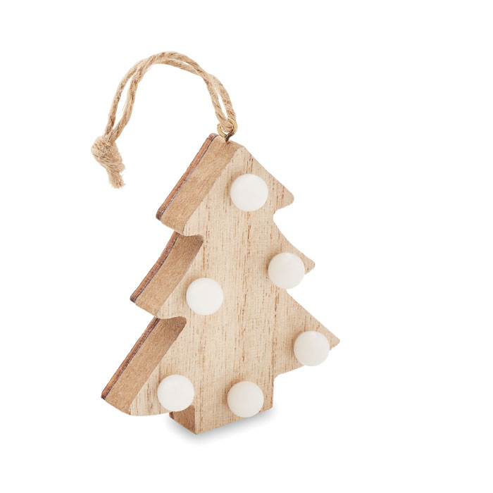 Wooden Weed Tree With Lights