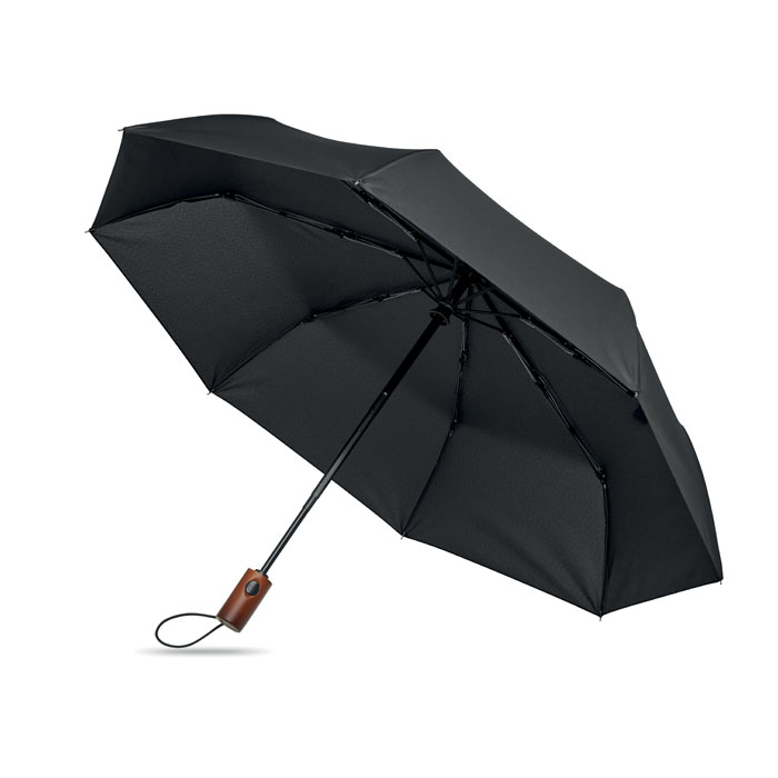 21" Auto Umbrella Wood Handle
