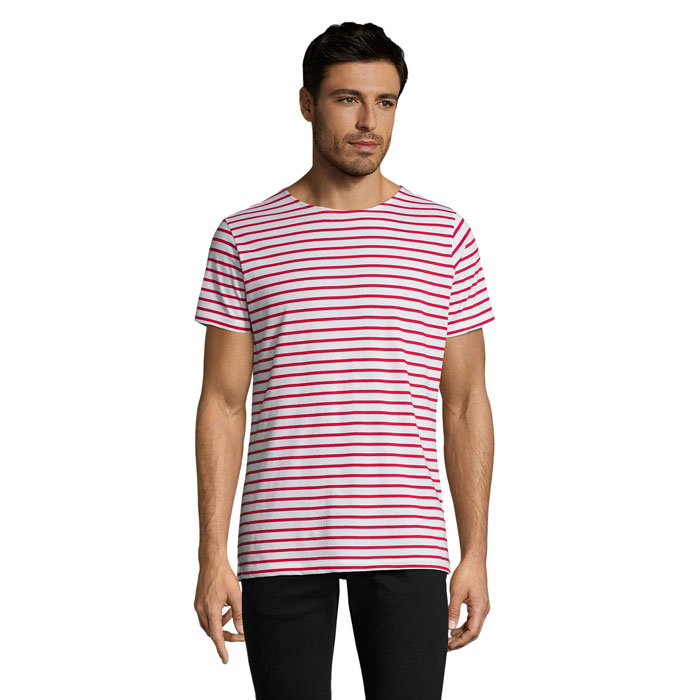 Miles Men Striped T-Shirt