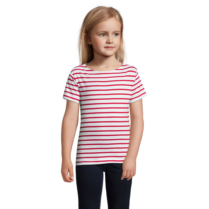 Miles Kids Striped T-Shirt