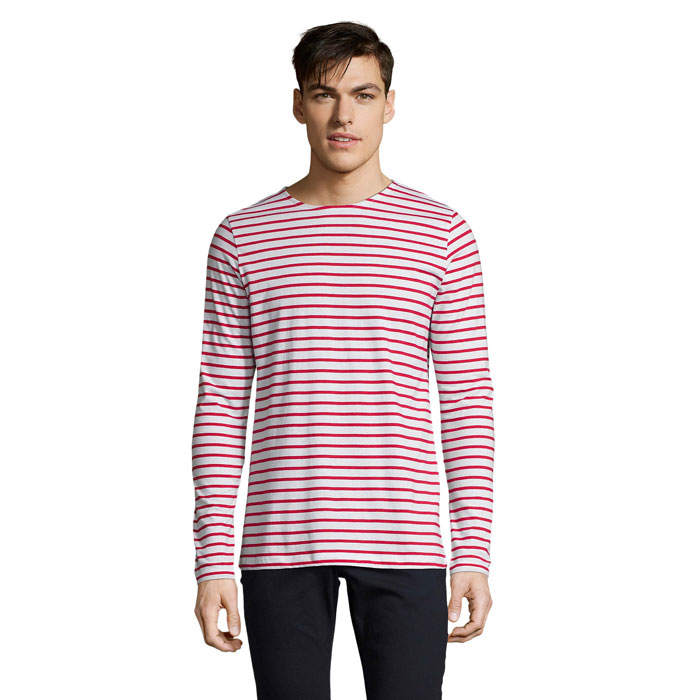 Marine Men Striped T-Shirt