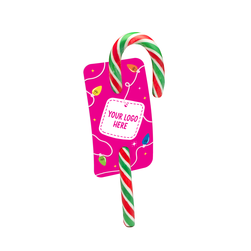 Winter Collection - Eco Info Card - Peppermint Candy Cane