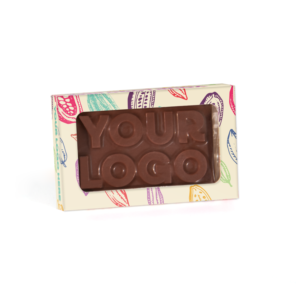 Eco Window Box - Vegan Dark Chocolate - 3D Branding