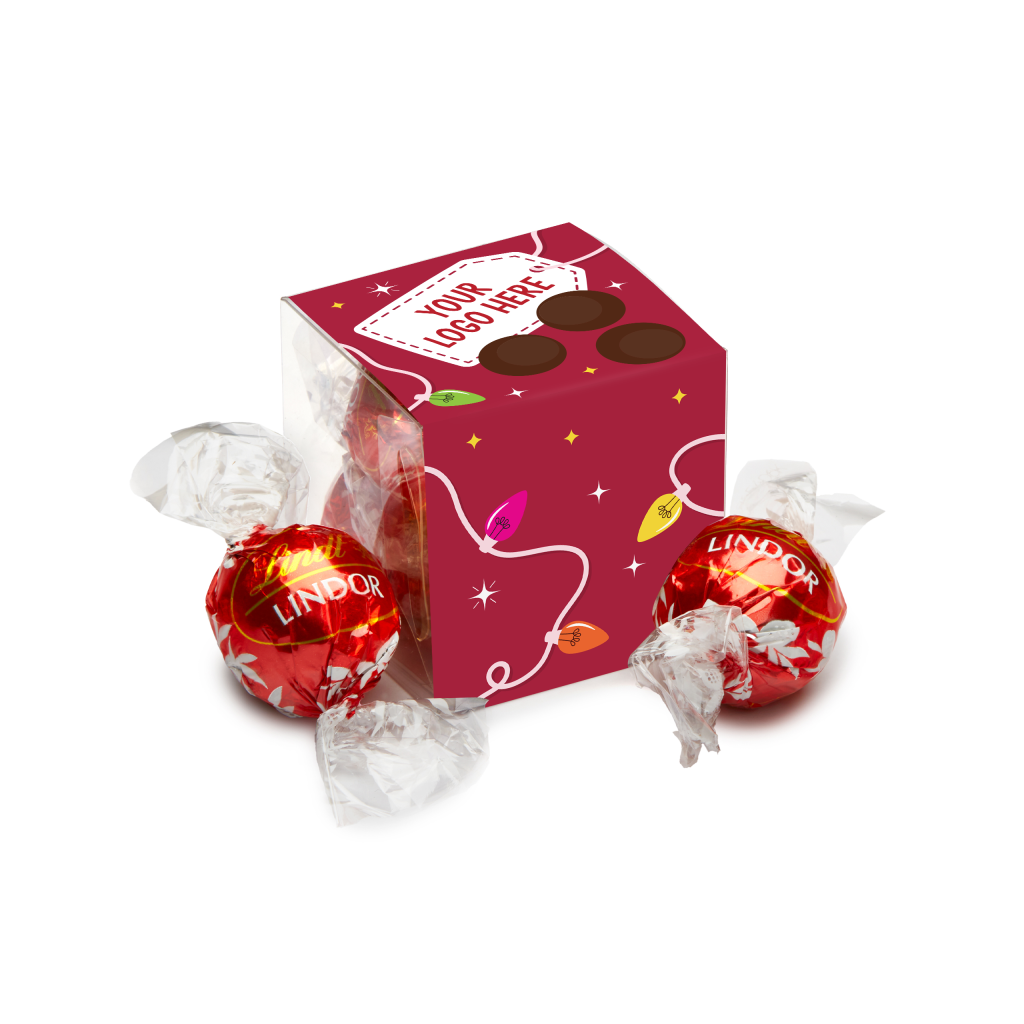 Winter Collection - Clear Cube - Lindor Truffles