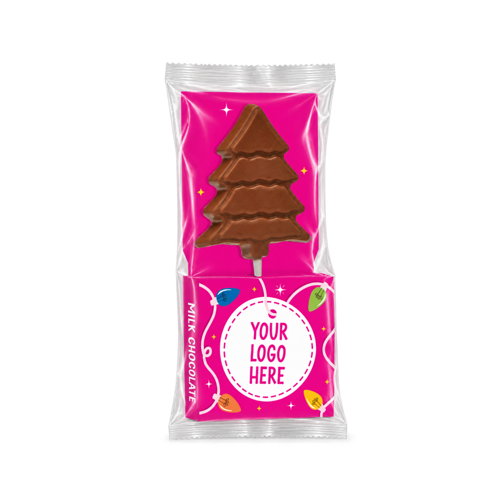 Winter Collection - Eco Lolly Box - Milk Chocolate³ - Christmas Tree Lolly