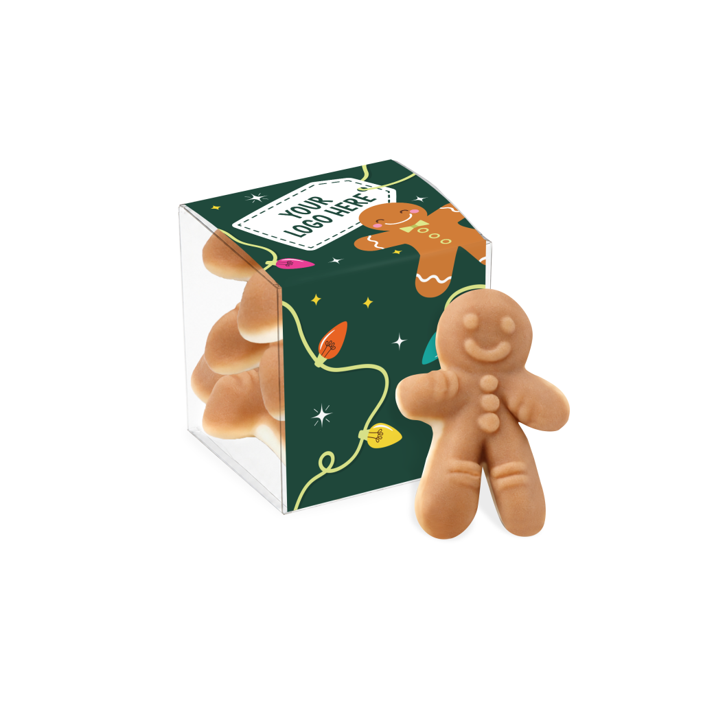 Winter Collection - Clear Cube - Gingerbread Men