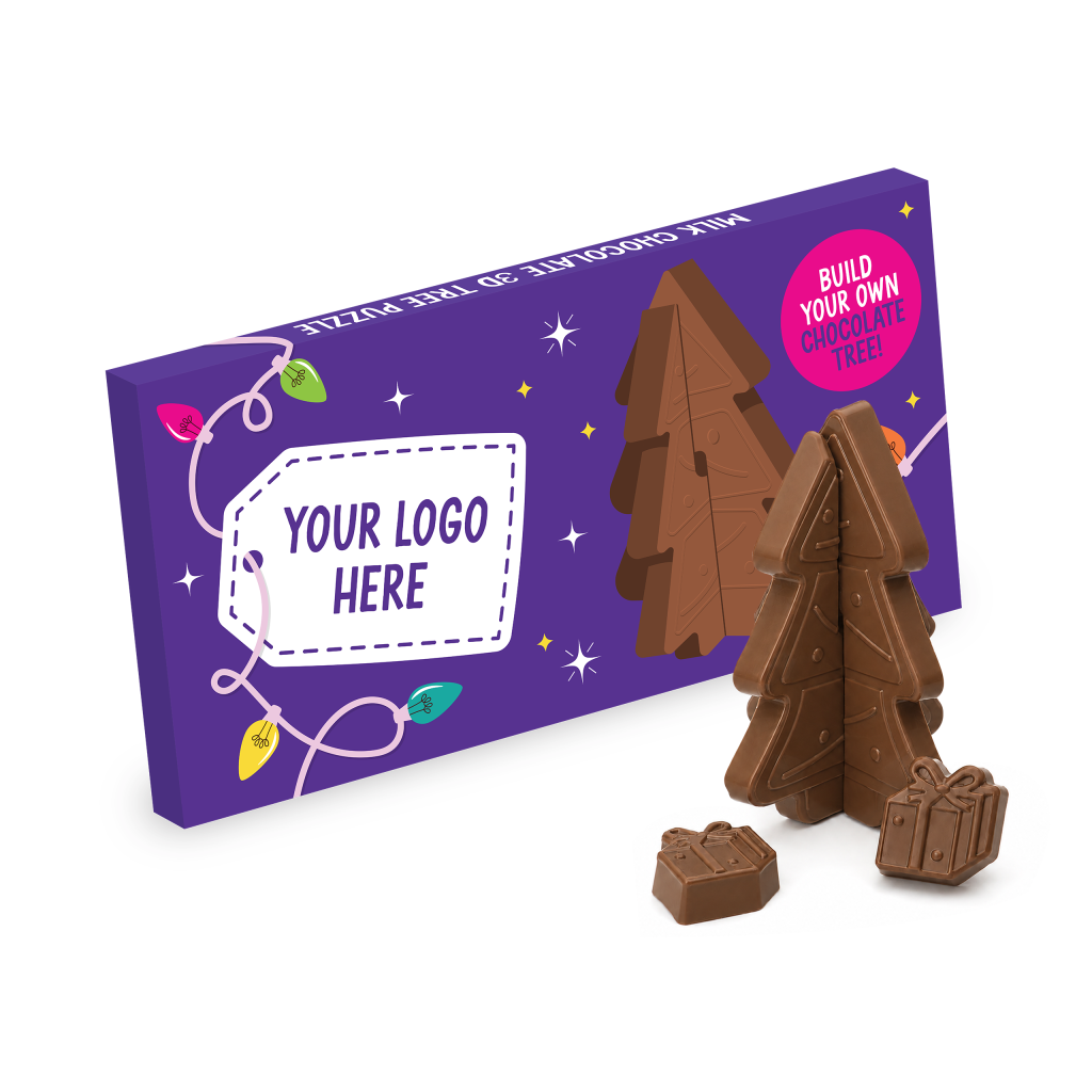 Winter Collection - Eco Tree Box - 3D Chocolate Tree