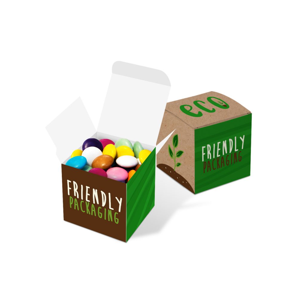 Eco Mini Cube - Cocoa Colours
