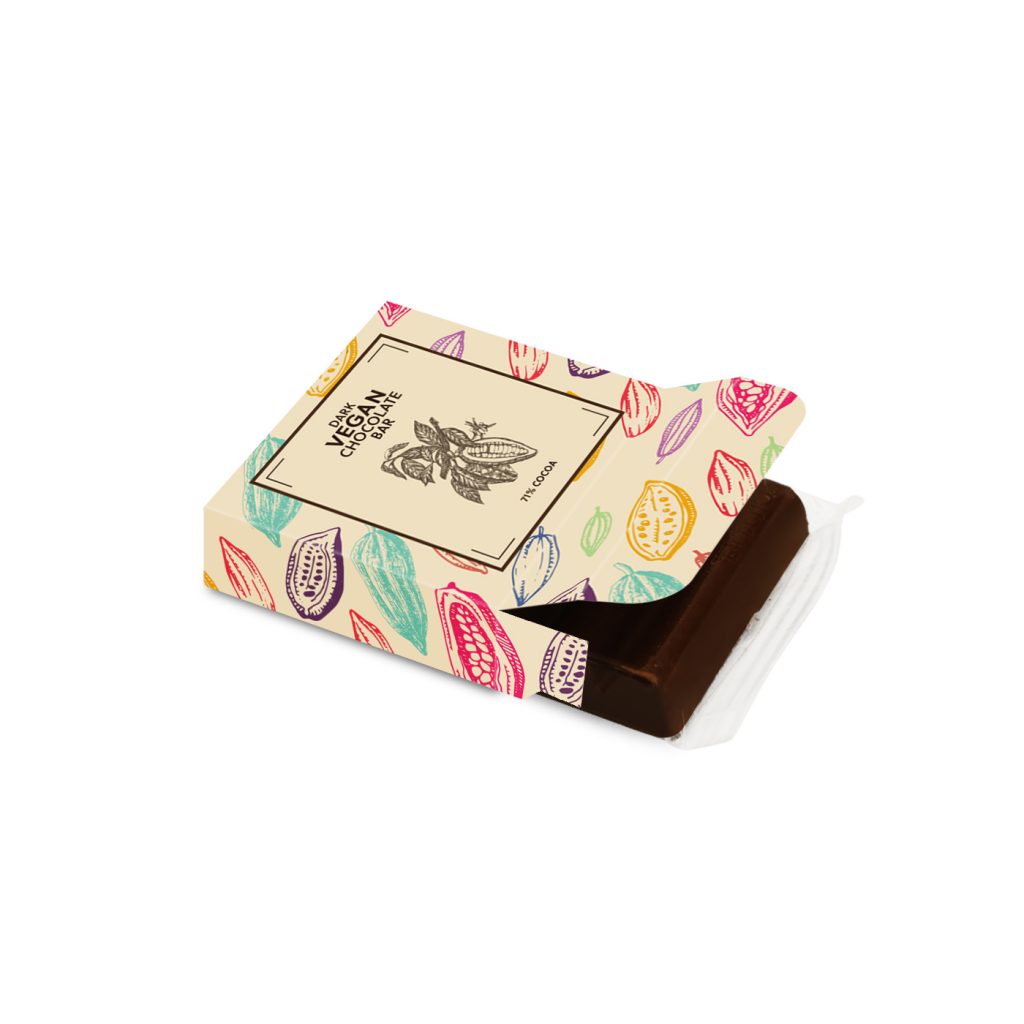 Eco 3 Baton Bar Box - Vegan Dark Chocolate - 70% Cocoa