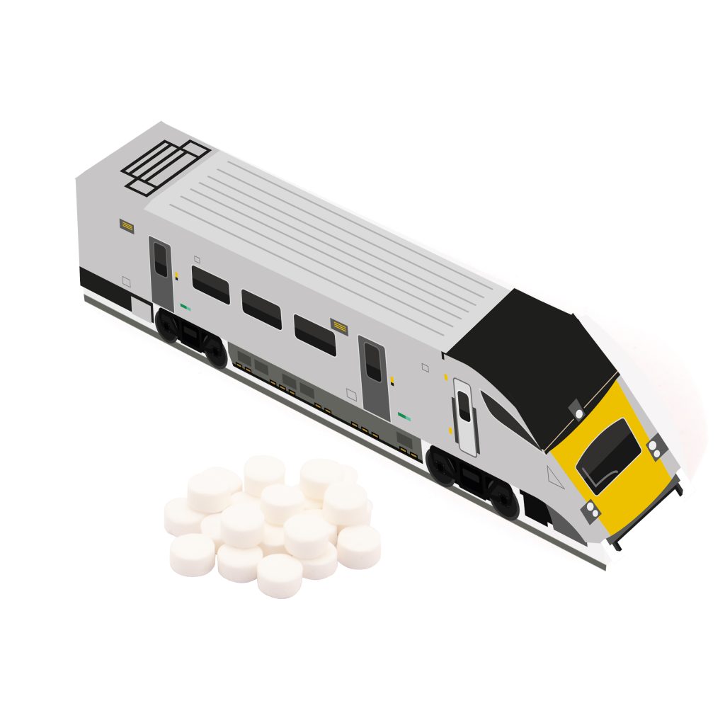 Eco Train Box - Midi Mints