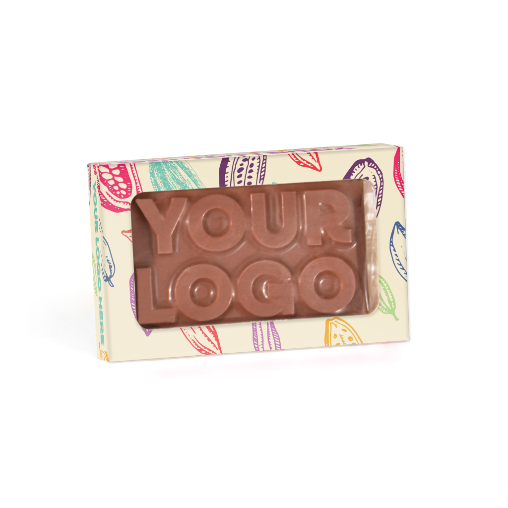Eco Window Box - Milk Chocolate³ - 3D Branding
