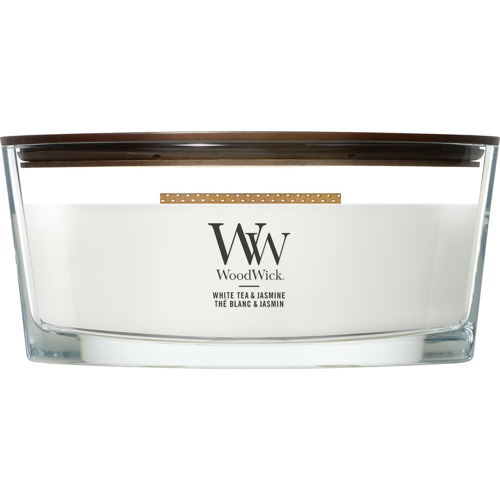 WoodWick candle - White Tea & Jasmine