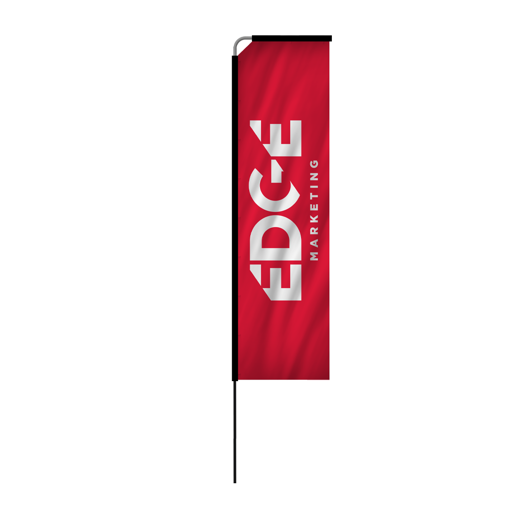 3.5m Fibreglass Rectangle Flag
