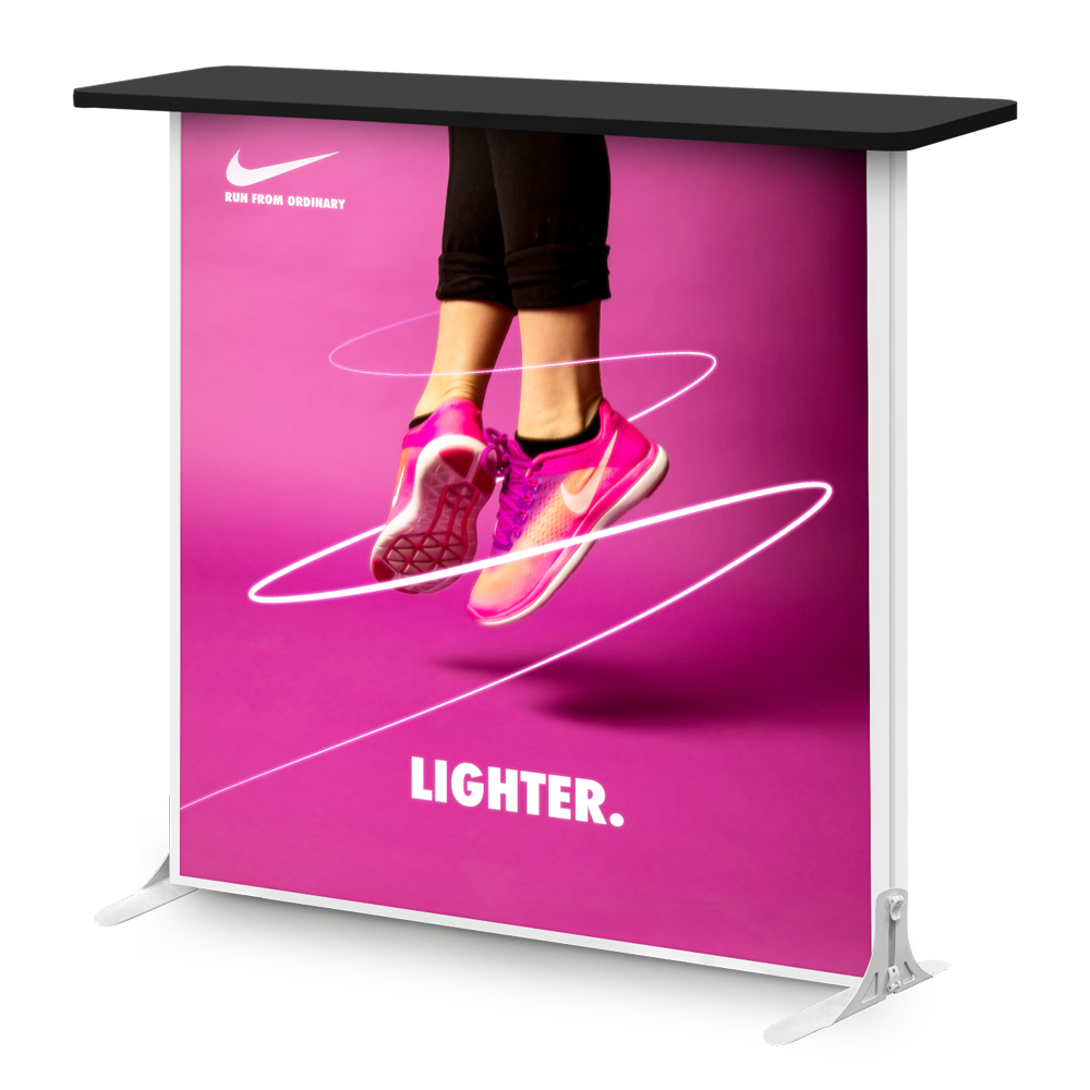 Glopix LED Lightbox - 1000mm (h) x 1000mm (w) x 120mm (d) (Counter)