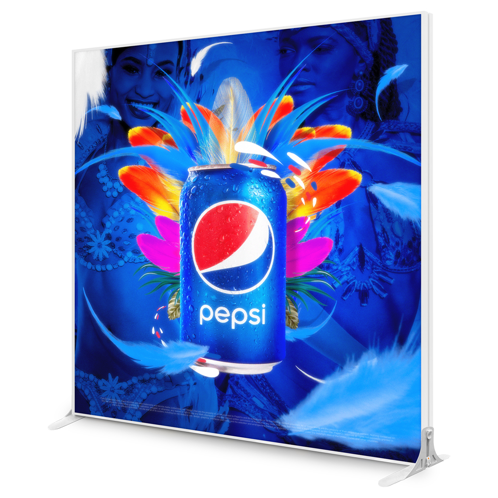 Glopix LED Lightbox - 2000mm (h) x 2000mm (w) x 120mm (d)