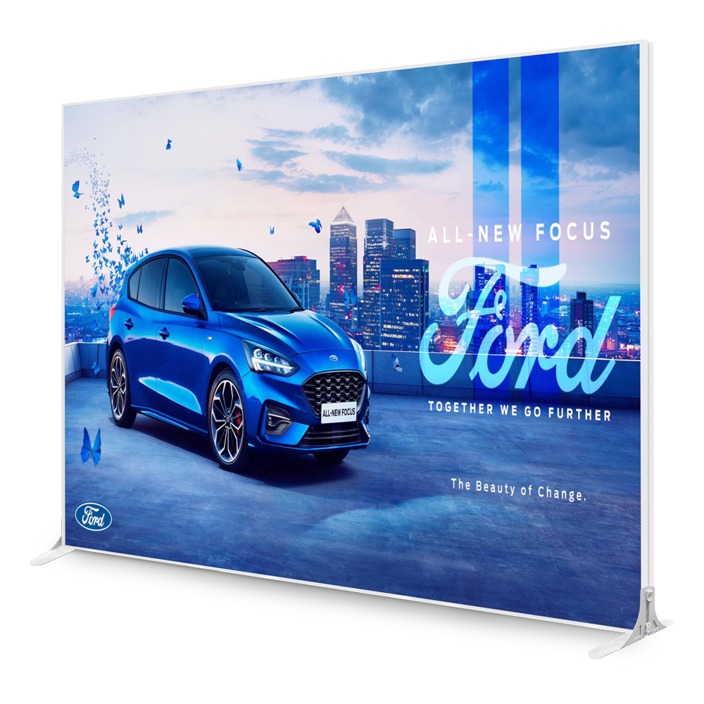 Glopix LED Lightbox - 2250mm (h) x 3000mm (w) x 120mm (d)