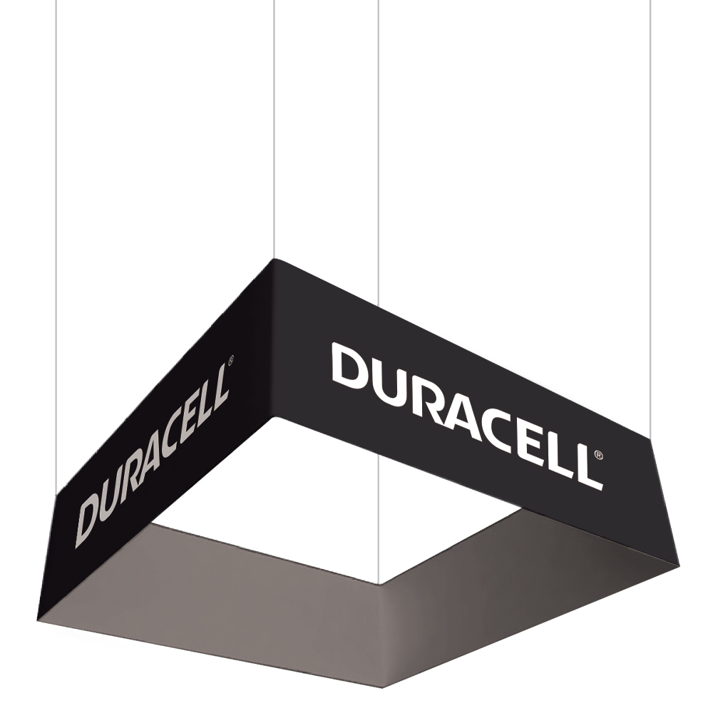 Soft Touch Square Hanging Banner