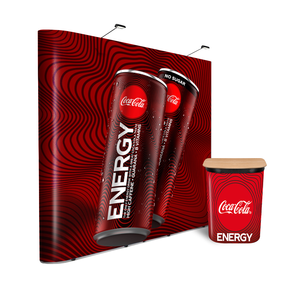 VISION Pop Up Display Bundle Kit (Straight)