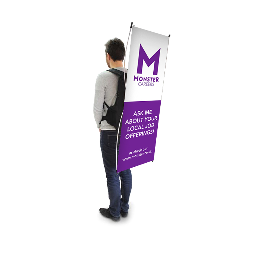 X-Banner Backpack Flags and Kit