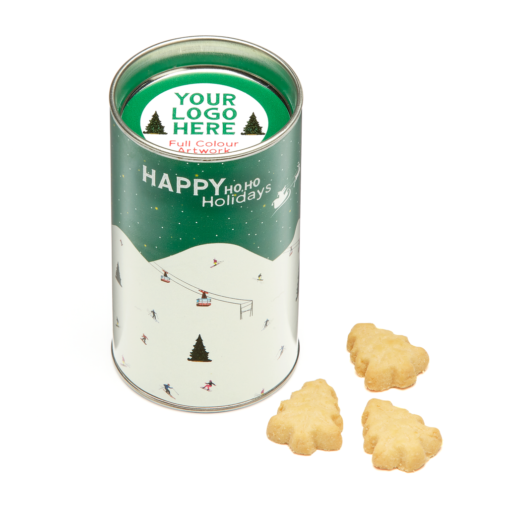 Small Snack Tube - Festive Shortbread Biscuits