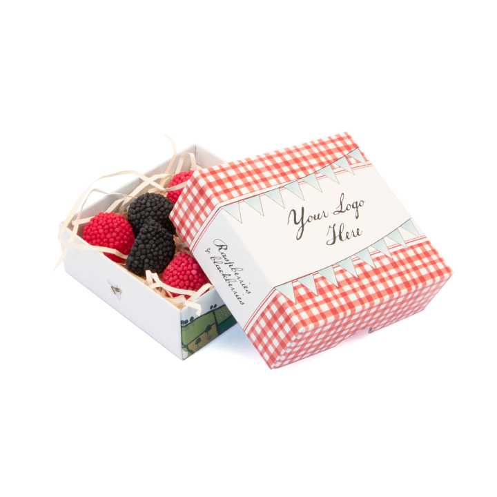 Summer Collection - Eco Treat Box - Blackberries &amp; Raspberries