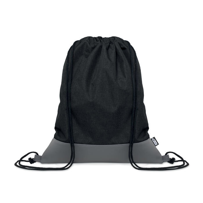 Rpet Pu Drawstring Bag 2 Tone