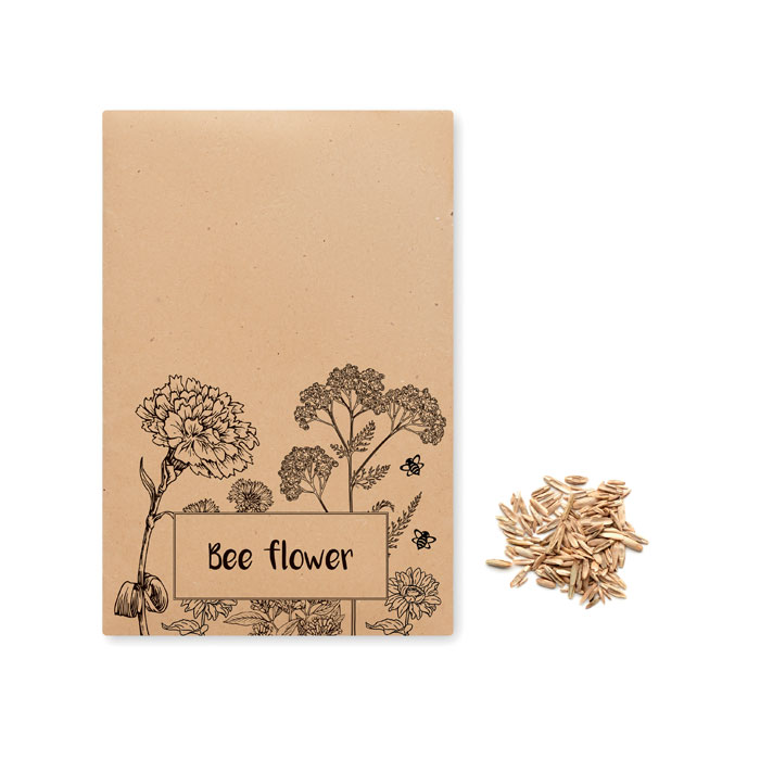 Flowers Mix Seeds In Envelope