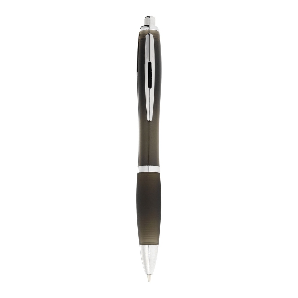 Nash ballpoint pen coloured barrel and black grip (black ink)