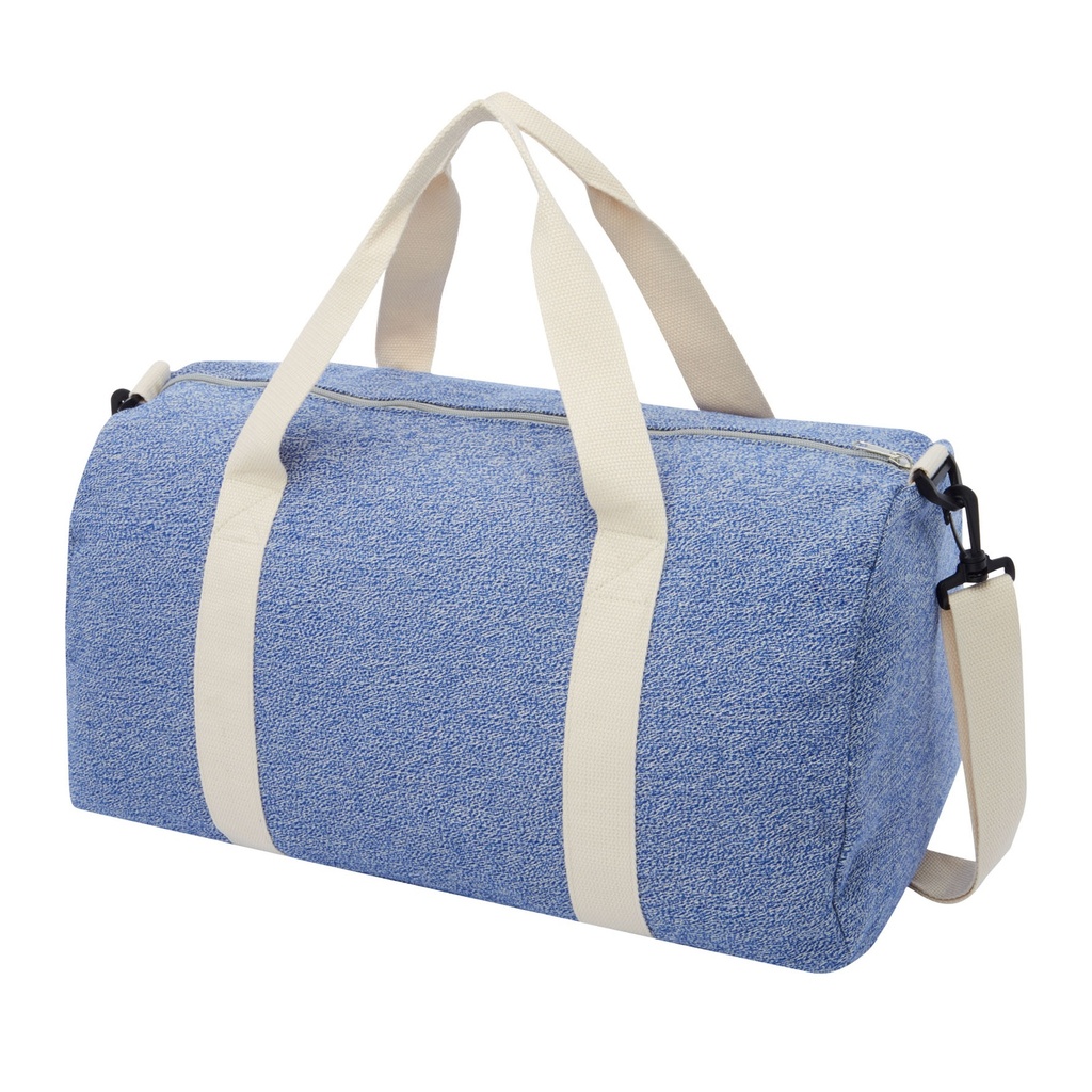 Pheebs 450 g/m² recycled cotton and polyester duffel bag 24L