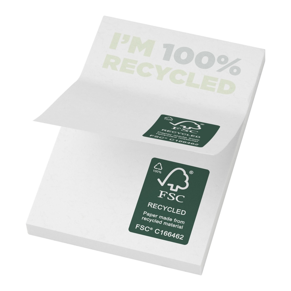 Sticky-Mate® recycled sticky notes 50 x 75 mm