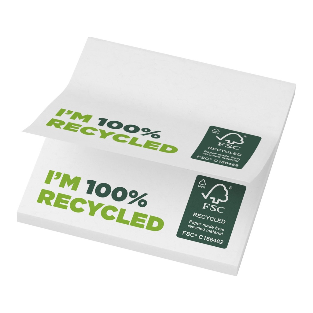 Sticky-Mate® recycled sticky notes 75 x 75 mm