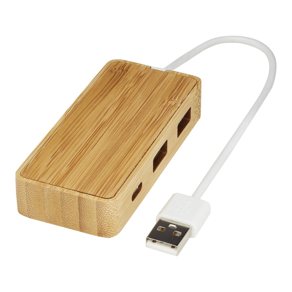 Tapas bamboo USB hub