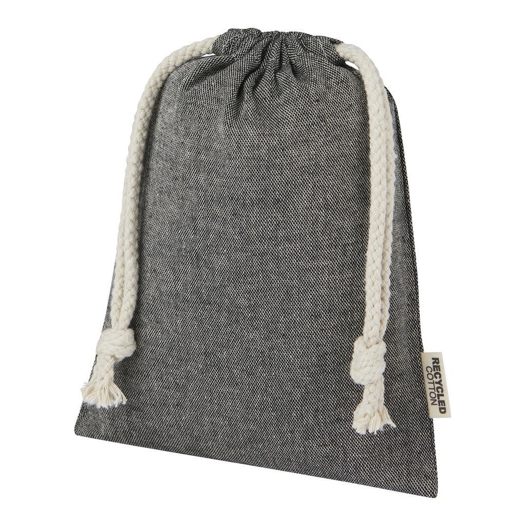 Pheebs 150 g/m² GRS recycled cotton gift bag small 0.5L