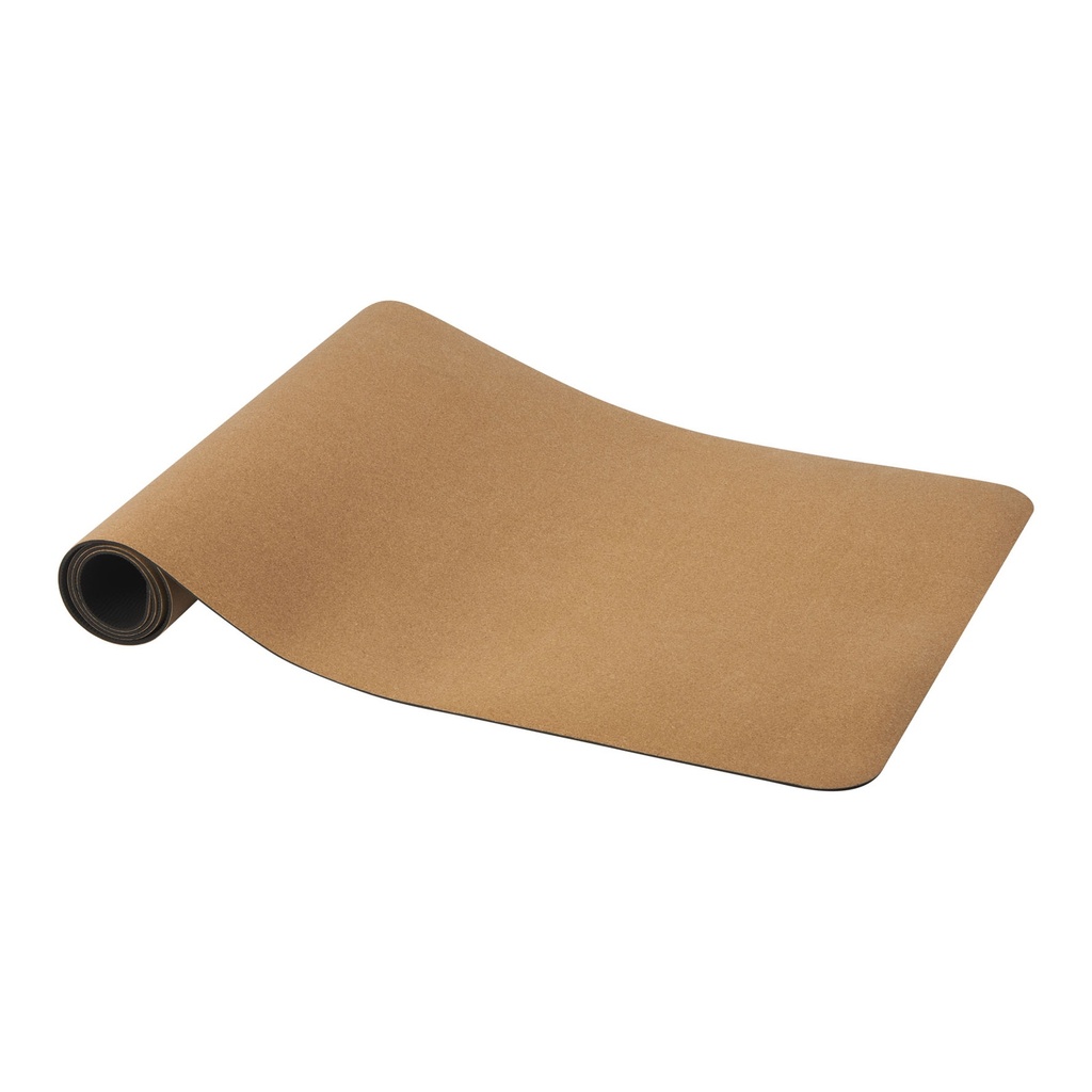 Trikona cork yoga mat