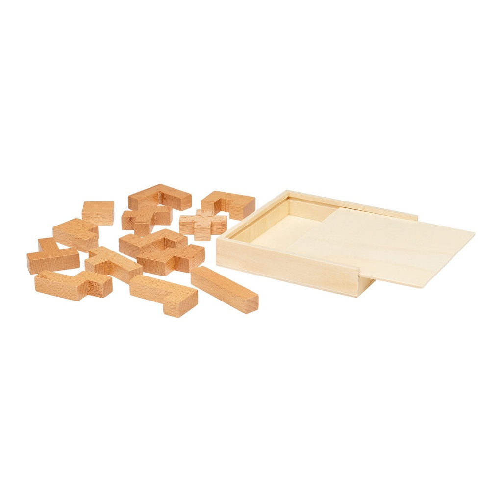 Bark wooden puzzle