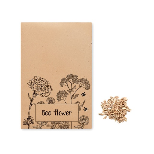 [MO6501-13] Flowers Mix Seeds In Envelope
