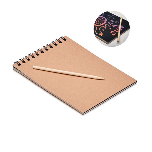 [MO6699-40] Scratching Paper Notebook