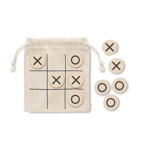 [MO6954-13] Wooden Tic Tac Toe