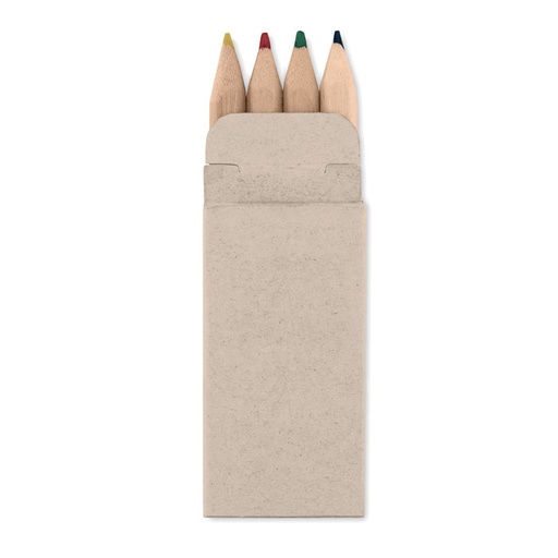 [MO8924-13] 4 Mini Coloured Pencils