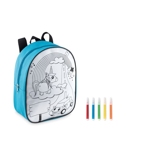 [MO9207-12] Backpack With 5 Markers