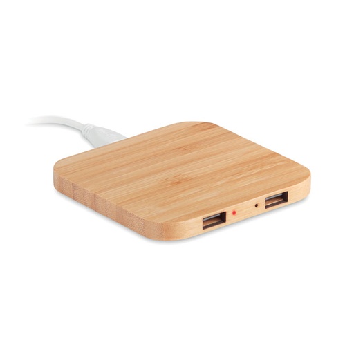 [MO9698-40] Bamboo Wireless Charge Pad 5W