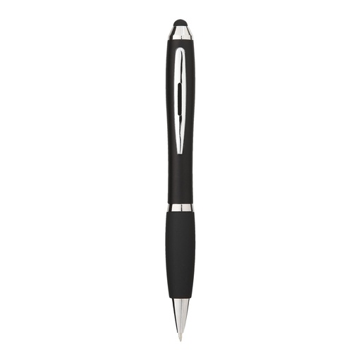 [10639200] Nash coloured stylus ballpoint pen with black grip (black ink)