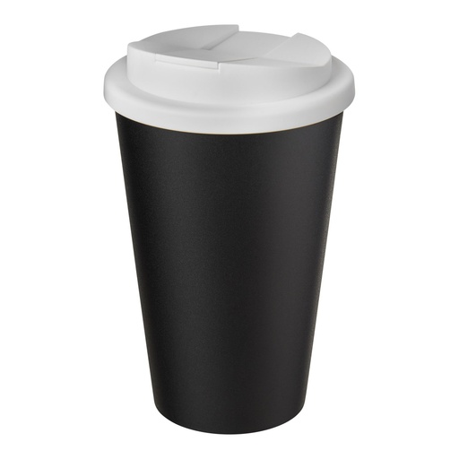 Americano® Eco 350 ml recycled tumbler with spill-proof lid