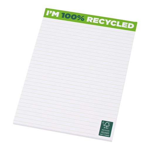 [21281012] Desk-Mate® A5 recycled notepad