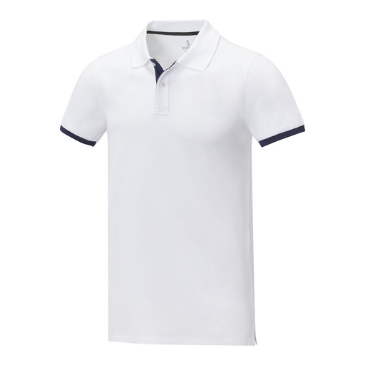 Morgan short sleeve men's duotone polo