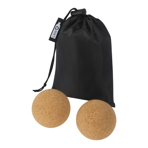 [12703406] Trikona cork yoga ball - set of 2
