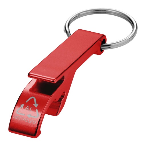 Tao RCS recycled aluminium bottle and can opener with keychain