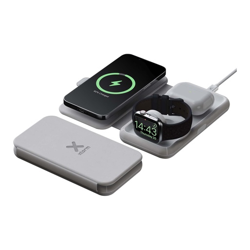 [12440582] Xtorm XWF31 15W foldable 3-in-1 wireless travel charger