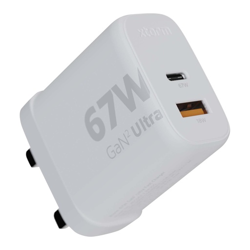 [12440701] Xtorm XEC067G GaN² Ultra 67W wall charger - UK plug
