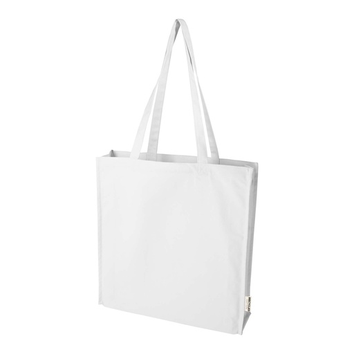 Florida 270 g/m² GRS recycled gusset tote bag 14L